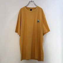 MONT-BELL/モンベル 半袖 Tシャツ イエロー 黄色 アウトドア メンズ L　アウトドアキャンプ_画像4