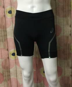 #53_1079 送料無料 【 asics 】 アシックス 陸上ウェア SPEED SPRINT TIGHT 2091A494 ブラック Lサイズ スポーツウェア メンズ