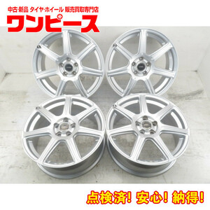 中古アルミホイール 4本セット 17インチ 17x7J +53 5穴 PCD100 TOPRUN 送料無料 (沖縄、離島除く) a15564