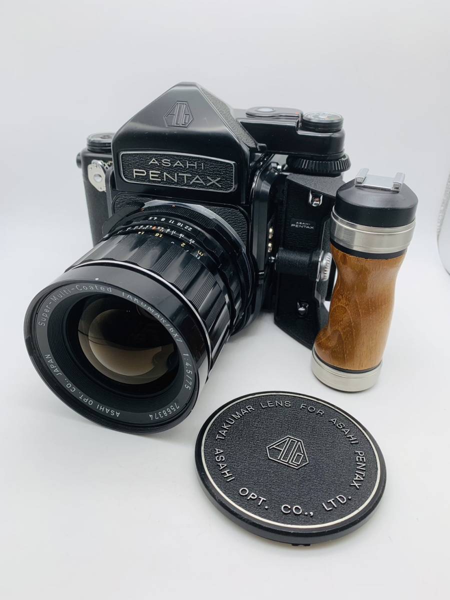 PENTAX ペンタックス 67 TTL 後期 SMC 67 105mm F 2.4 フィルムカメラ 