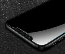 iPhone 11Pro 用透明フィルム 強化ガラス 液晶保護 高透過率 9H 飛散防止 iPhone X/iPhone XSも兼用可能 アイホン アイフォン 匿名配送_画像6