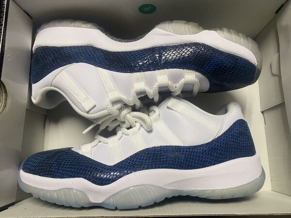 2019 NIKE AIR JORDAN 11 RETRO LOW SNAKE US9.5 新品 CD6846-102