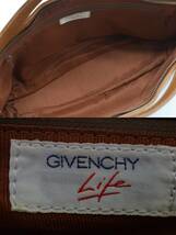 (354M 1230G30) GIVENCHY ジバンシィ 本革 レザーハンドバッグ キャメル 正規品_画像10