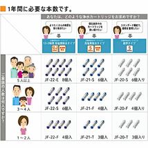 リクシル INAX交換用浄水カートリッジ 12+2物質高除去タJF-22_画像6