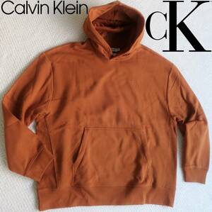  new goods * Calvin Klein *S size * oversize parka * desert orange * Logo embroidery * cut and sewn *CALVIN KLEIN*799