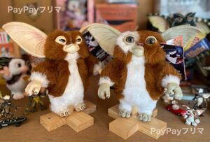 トリックオアトリートスタジオ グレムリン ギズモ&ストライプ　パペット フィギュア加工　木製台座付き　gizmo gremlins