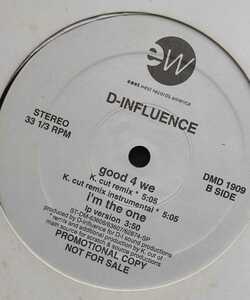 プロモ D-Influence - Good 4 We /EastWest Records America/US/1992/12inch/