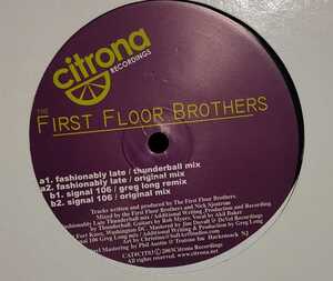 First Floor Brothers 　fashionabily late アシッドジャズ