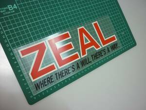 ZEAL　ズイール　ステッカー　訳ありです（商品説明で内容確認してください）