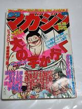 ２５　昭和５５年　NO.38　少年マガジン　岡本まさあき　大和田夏希　矢口高雄　河口仁　小林まこと　村生ミオ　沼よしのぶ　永井豪_画像1