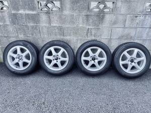 VOLVO V70 　純正アルミ＆タイヤ　4本セット 6.5J x 15インチ ET63 タイヤ ピレリー Cinturato P1