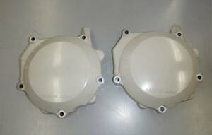 WR250Z 4DC 4JW 4XK 5EN YZ250 4DA 4EW 4JX 4MX 4SR 4XL engineCover　クランクCover　2VM-15411-00 2個 GenuineNew item廃盤 希少　