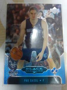 】UD 2004-05 Black Diamond】№133 Pau Gasol●Triple