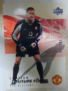 】UD 2002 ManchesterUnited】№22 /Ben Williams●100枚限定 パラレルカード