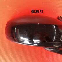 日産純正スカイライン GT セダン V36　 ムラカミ8742　 ドアミラー 左右セット 左カメラ付 　黒/ブラック（B3-4　656）_画像2
