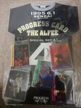 THE ALFEE Count Down '95 PROGRESS CARD 1995年6月1日 仙台サンプラザ販売 未開封_画像1