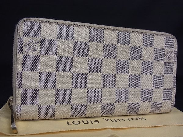 LOUIS VUITTON ルイヴィトン N60015 ジッピー・ウォレット 旧 ダミエ