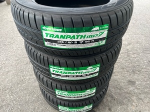 送料無料 4本 在庫有り 最短当日発送 【2021年製】TOYO トランパス MP7 215/60R17 215/60-17 96H 国産 日本製