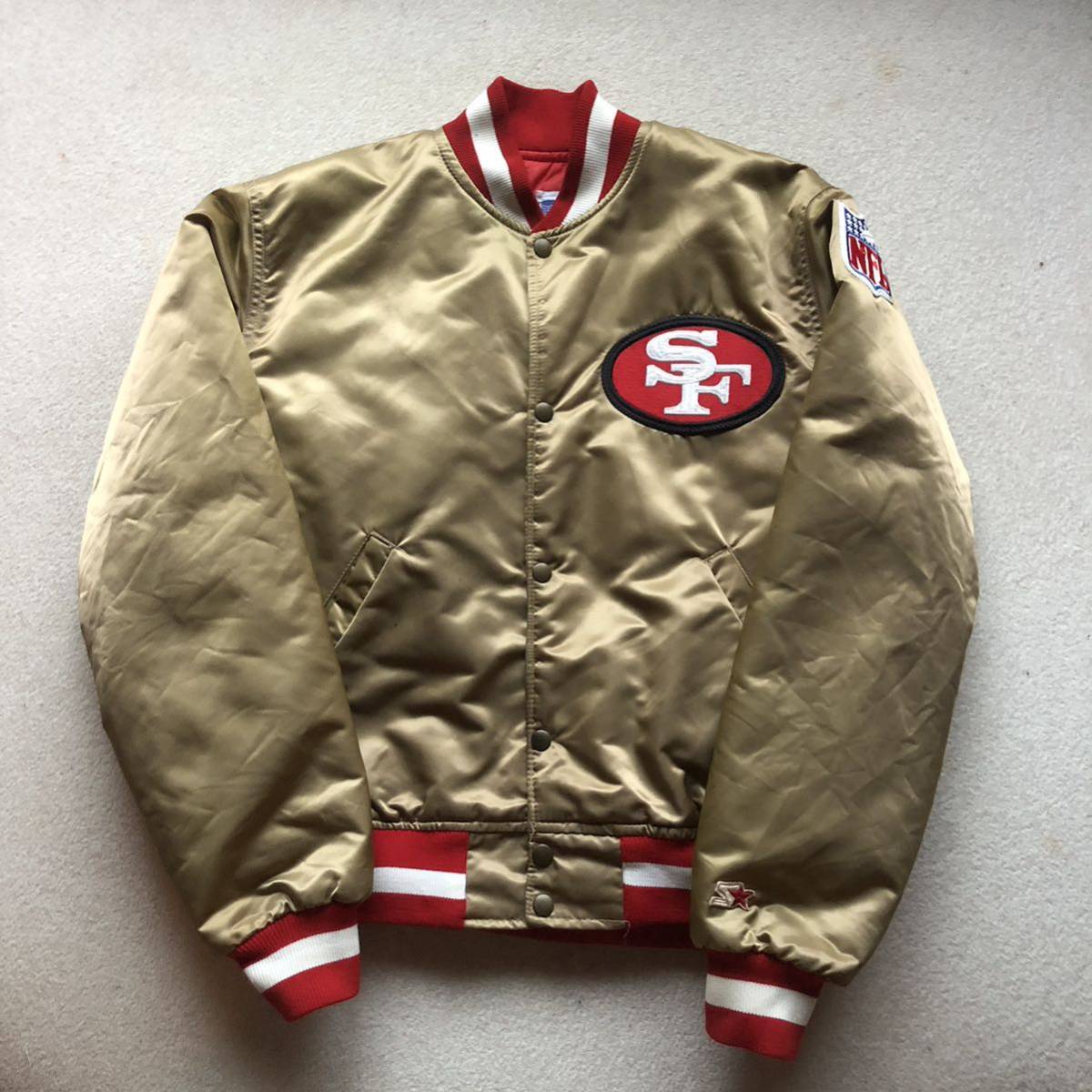 ヤフオク! -「49ers スタジャン」の落札相場・落札価格