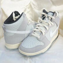 新品26cm★ナイキ NIKE DUNK HI PRM/ダンク ハイ プレミアムメンズスニーカー/DR8753-077/グレー_画像2