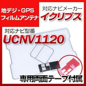 UCNV1120 対応 地デジ・GPS複合フィルムアンテナ
