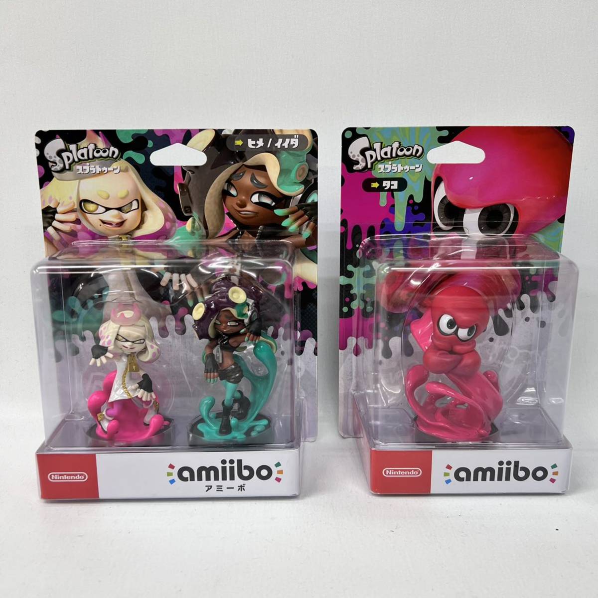 2024年最新】Yahoo!オークション -amiibo アミーボ スプラトゥーン 3体 