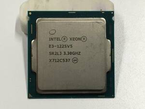 B1958)Intel xeon E3-1225V5 SR2LJ 3.3GHz 中古動作品