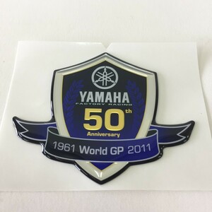 〇 ヤマハ ロードレース世界選手権参戦５０周年記念エンブレム ２０１１