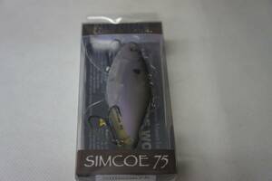 NISHINE LURE WORKS　Simcoe 75　ニシネルアー 　シムコー　カラーゴーストシャッド