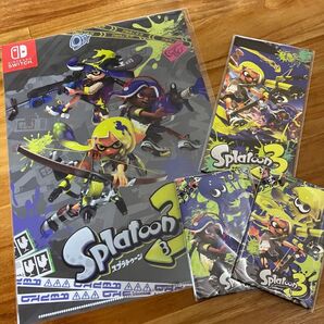 スプラトゥーン3 クリアファイル ぽち袋 お年玉 4点セット