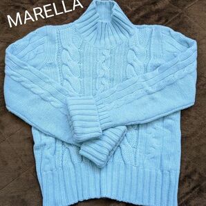 MARELLA マレーラ ニット(ウール、カシミア、アンゴラ混合で柔らか暖か！)