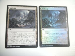 C190【MTG】解体爆破場 Foil ノンFoil 2枚セット 兄弟戦争 即決