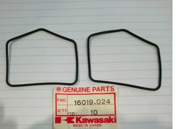 paypayカワサキ KZ250 Z250FT Z250LTD TWIN キャブ フロート チャンバー ガスケット キャブレータ 純正 KAWASAKI 日本製