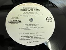Billie Holiday★中古LP/MFSL/US重量盤「ビリー・ホリデイ～Body＆Soul」ナンバー入り_画像6