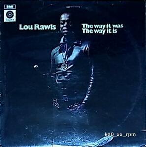 ★☆Lou Rawls「The Way It Was The Way It Is」【UKオリジナル】☆★5点以上で送料無料!!!