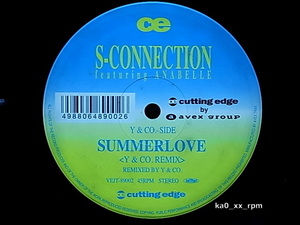 ★☆S-Connection「Summerlove (Y & Co. Remix) / It's Gonna Be Alright (Red Monster Mix)」☆★5点以上で送料無料!!!