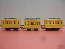 中古【京急新１０００形KEIKYU YELLOW HAPPY TRAIN３両】幸せを運ぶ黄色い列車編『カプセルプラレール』_画像5