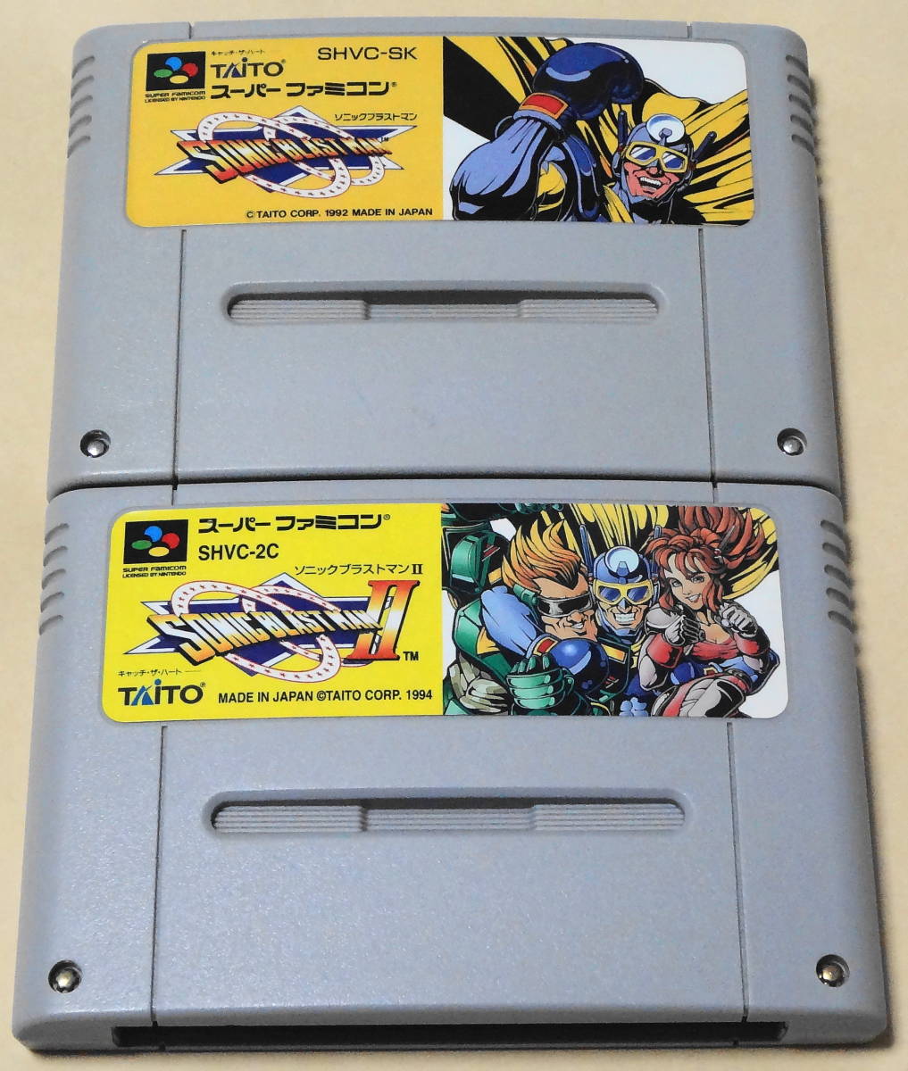 オンラインストア売り出し ソニックブラストマン2 スーパーファミコン