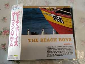 ビーチ・ボーイズ　サーフィン・USA コンピレーション　歌詞付き　中古CD