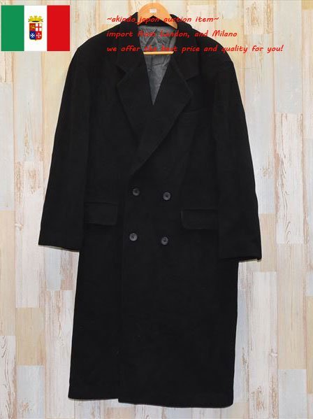 ヤフオク! -「カシミヤ ダブル コート」の落札相場・落札価格