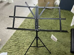  music stand folding type * steel made *.. for music stand * height angle easy adjustment *MS200J