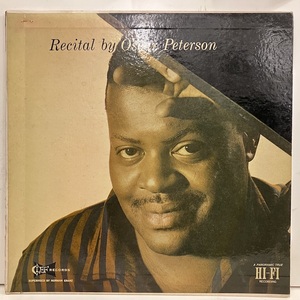 ●即決LP Oscar Peterson / Recital j35113 米オリジナル、Clef inc/Tp/Dg艶 Mono Gg オスカー・ピーターソン 