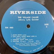 ●即決LP Johnny Lytle / the Village Caller j35150 米オリジナル、オルフェウムMono ジョニーライトル_画像2