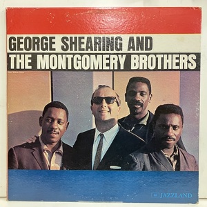 ●即決LP George Shearing / and the Montgomery Brothers j35156 米オリジナル、Bgpオレンジ大 Dg Mono ジョージ・シアリング