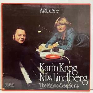 ●即決VOCAL LP Karin Krog Nils Lindberg / As You Are jv3640 当時のドイツ盤 カーリン・クローグ