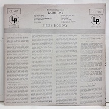 ●即決VOCAL LP Billie Holiday / Lady Day jv3656 米オリジナル、マルーン Gg Dg Mono ビリー・ホリデイ b5全体に小さく音に出る砂傷_画像4