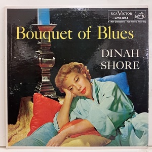 ●即決VOCAL LP Dinah Shore / Bouquet of Blues jv3668 米オリジナル、Dg Mono ダイナ・ショア