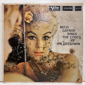 ●即決VOCAL LP Mitzi Gaynor / Sings The Lyrics Of Ira Gershwin jv3689 米オリジナル、青銀T/Vinc Dg Mono ミッツィ・ゲイナー