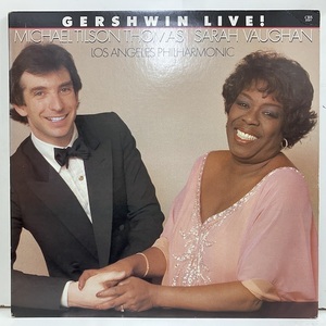 ●即決VOCAL LP Sarah Vaughan / Gershwin Live jv3731 米オリジナル サラ・ヴォーン