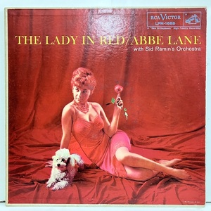 ●即決VOCAL LP Abbe Lane / The Lady In Red jv3739 米オリジナル アビー・レーン
